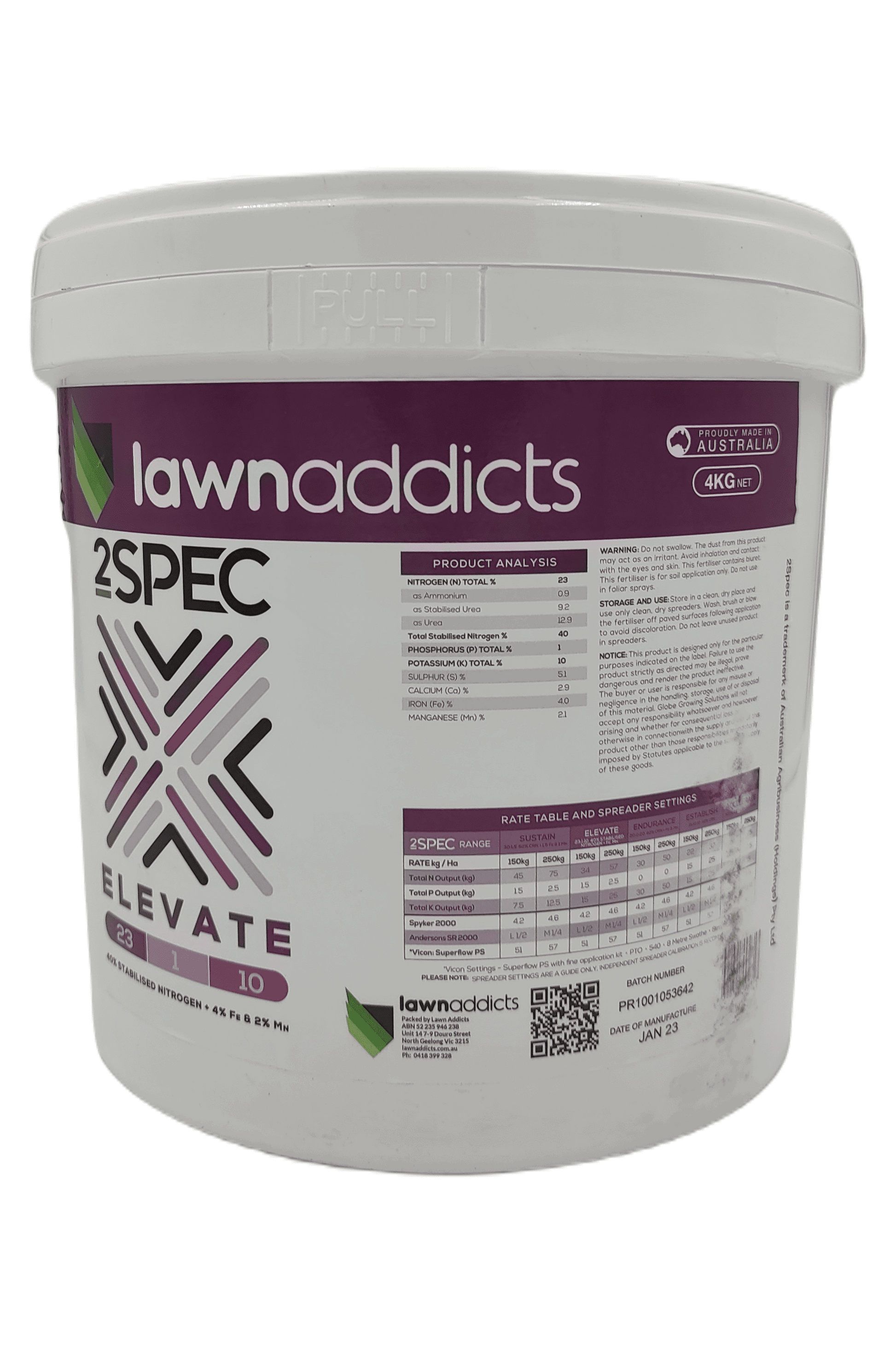 2Spec Elevate 4kg